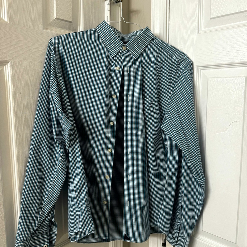UNTUCKit Blue Men’s Button Down| Size Large